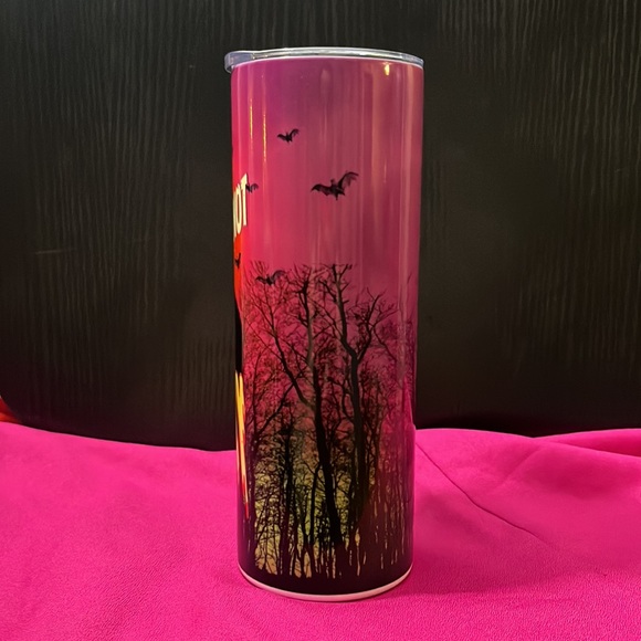 20oz Tumbler, Pink, Wednesday Mug - Picture 3 of 5